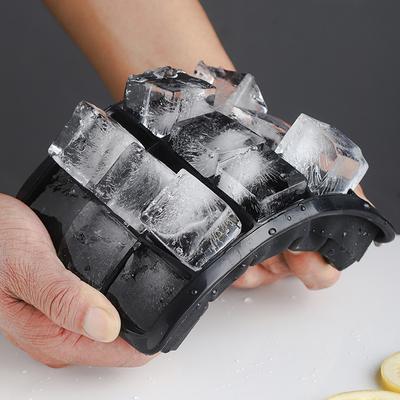 15 quadratische Eiswürfelformen aus Silikon, leicht zu lösendes Eis, hausgemachte Sommergetränke, Kühlung von Küchen- und Barwerkzeugen