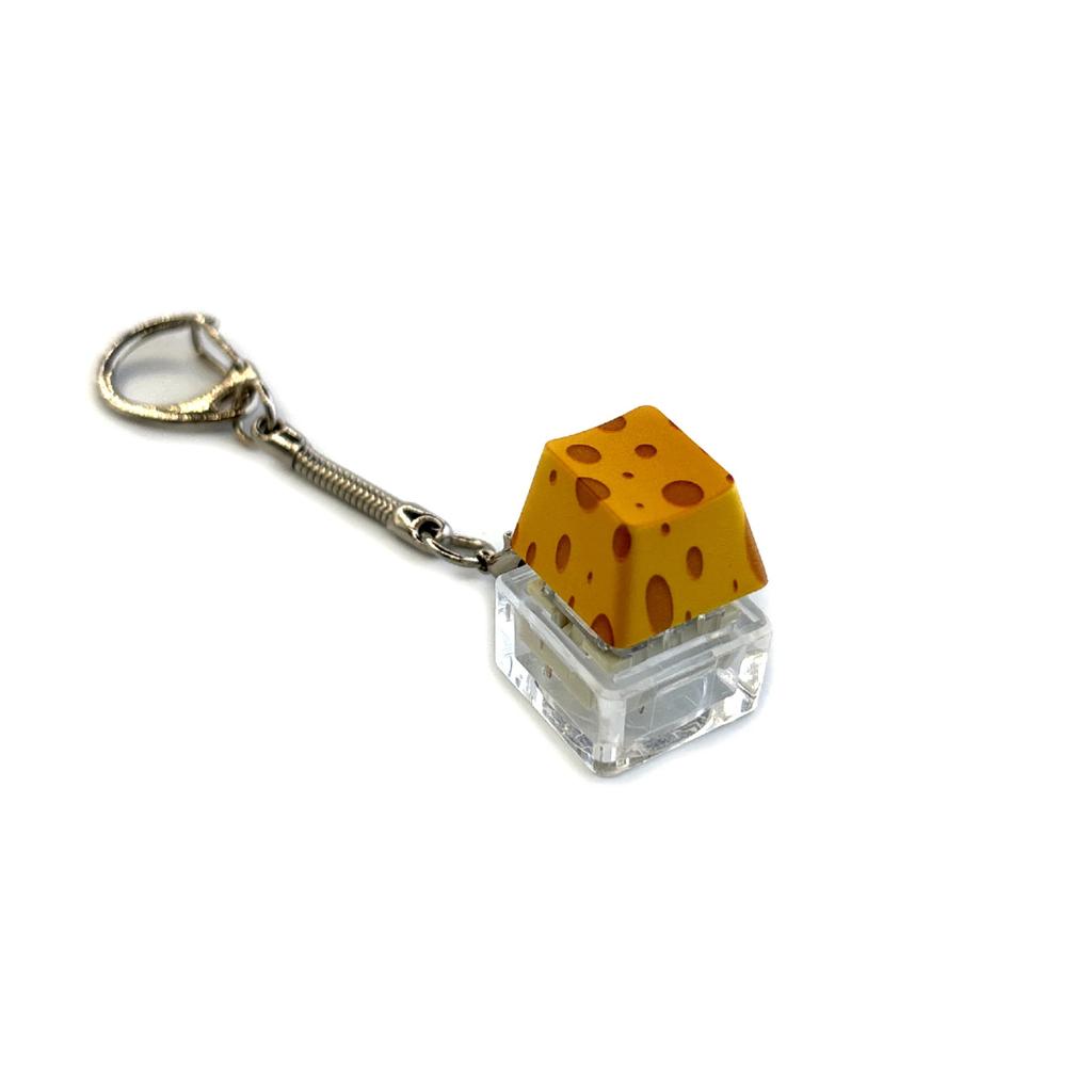 Decompression Keychain Mechanical Keyboard Button Keyring Fingertip Key Cap Pendant Antistress Toy