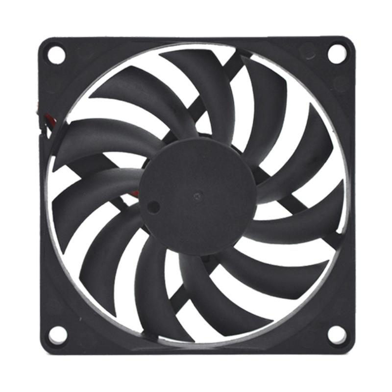 Powerful 80mm Computer Cooling Fan For Gaming PC Servers Heat Dissipation Computer Router CPU Cabinet Accessories