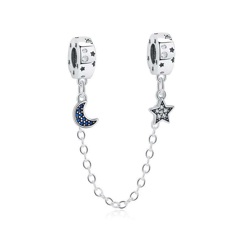 New Copper Charm Bead Charms Safety Chain Music Notes Love Heart Pendant Bead Charms Compatible With Do It Yourself Bracelets Bangles Women Diy Jewell