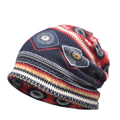 Damen Mütze Herbst Winter Beanie Mützen Für Damen Damen Herren Vintage Motorhaube Turbanmütze Weiblich Stretch Elastische Ohrenschützer Baumwolle