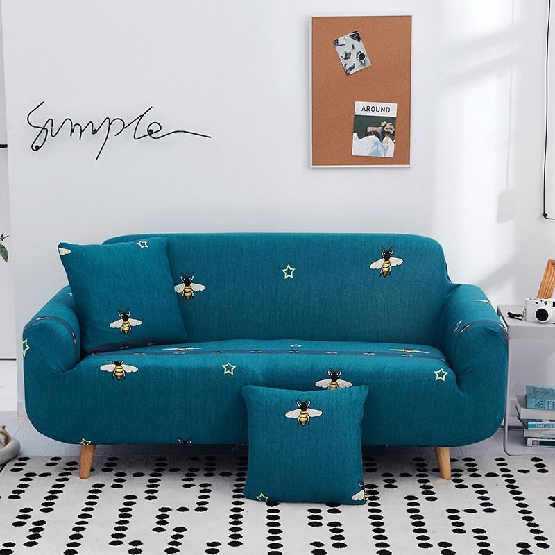 High-quality Geometric Flower Pattern Slipcover For Ultimate Sofa Protection And Style