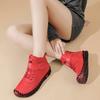 Women Winter Warm Walking Shoes Moccasins Driving Shoes High Top Fur Boots Casual Plus Size Outdoor Handmade Shoes