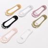 Ice Silk Socks Children's Five Finger Socks Summer Thin Instagram Cotton Bottom Anti Slip and Breathable Split Toe Invisible Boa