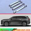 For Lexus TX 350 550H 2025 2026 Car Accessories ABS Chrome Door Handle Cover With Smart Key Hole Catch Cap Trim Molding