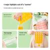 Self-Sealing Disposable Ice Cube Bags for Homemade Passion Fruit Ice Cubes