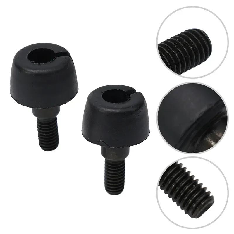 2 PCS Car Bumper Grille Stop Screw Rubber Bumper Clips Black Fit For Toyota Car Hood Bumper Stop Screw Rubber Buffer Cap
