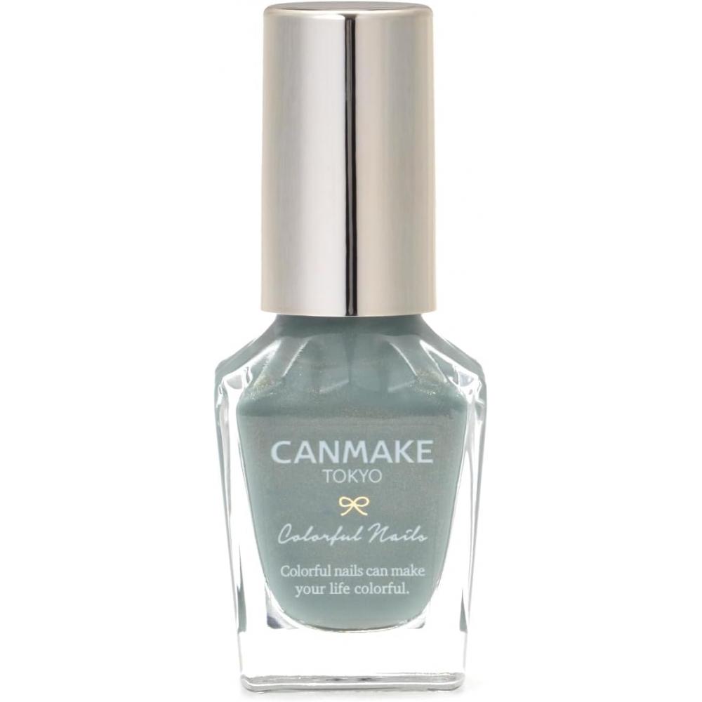 

Canmake Colorful Nails N84 Hazy Rain 8 мл Nail High Color Быстросохнущий Синий Зеленый Золотой Жемчуг 84 Hazy Rain