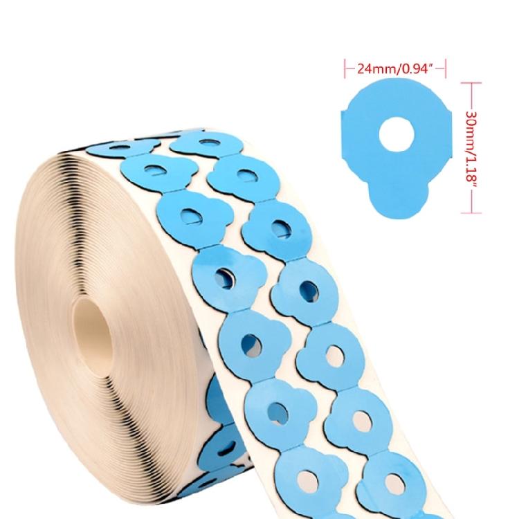 1000 stuks Optische Lens Randen Blokkerende Pads Brillen Dubbelzijdige Kleefband