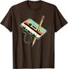 80s 90s Retro Party Costume Nostalgia Cassette TShirt Graphic Tee Unisex Casual Cotton TShirt