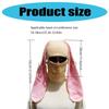 Knitted Hooded Face Mask Hat Adult Lovely Balaclava Hat with Long Rabbit Ears Teens Winter Warm Hat for Daily Use