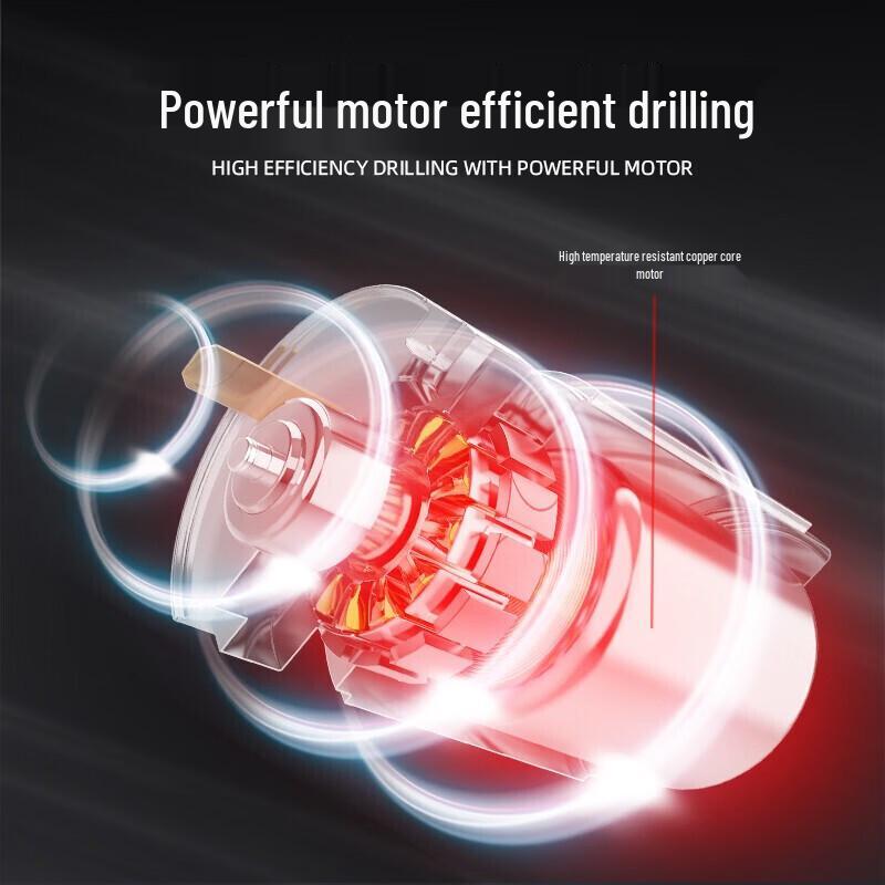 Deli 1200W AC Electric Drill CN plug (adapter included)