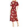 Mela London Womens/Ladies Floral V Neck Wrap Dress