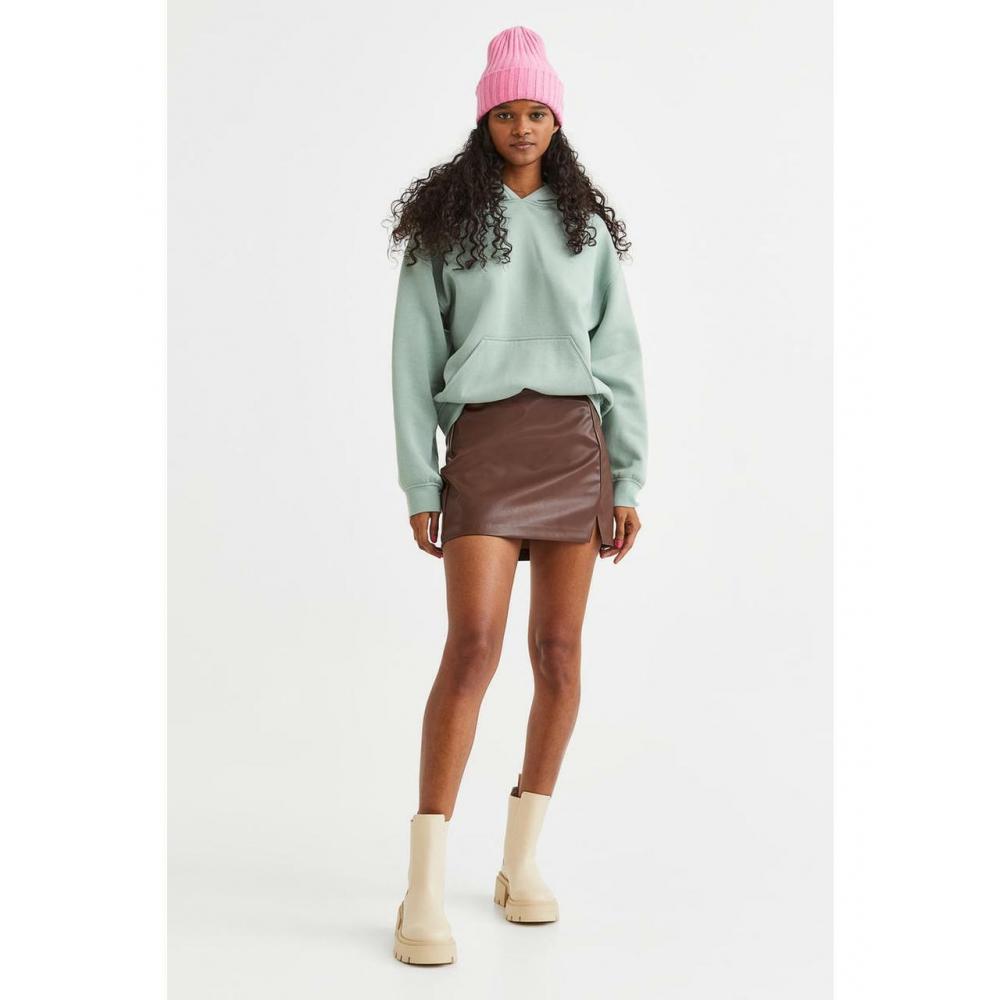 

Мини-юбка HM Коричневая 1083280002 XLEUR XLP