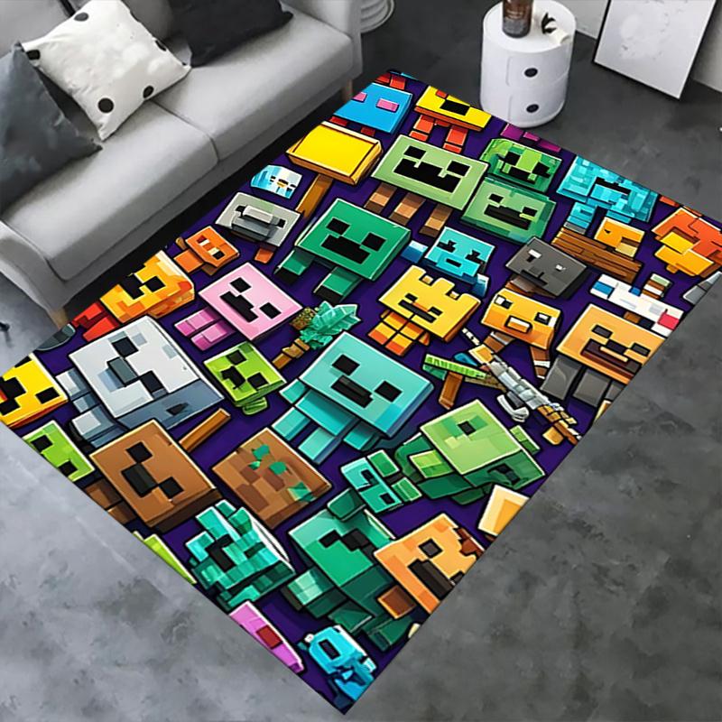 Minecraft Office Chair Mat Pixel Art Gaming Carpet