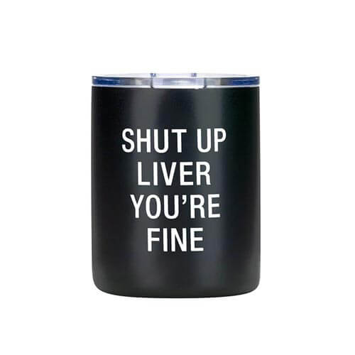 Sag was, Thermo-Lowball-Becher (Den Mund halten)