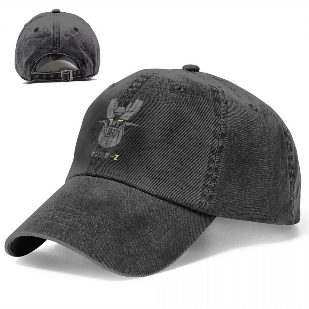 Pure Color Dad Klobouky Mazinger Z Dark Dámská čepice Sluneční clona Baseballové čepice UFO Robot Goldrake Peaked Cap