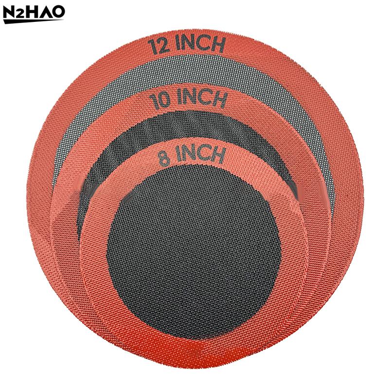 1/3PCS Round Silicone Perforated Baking Mat, Non-Stick Reusable Baking Sheets, For Pizza, Bread, Cake Pan, Air Fryer, Oven