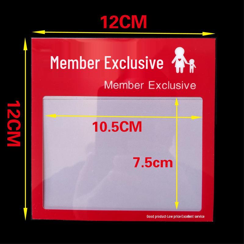 Transparent PVC Shelf Label Sleeve for Pharmacy and Baby Store Price Tags