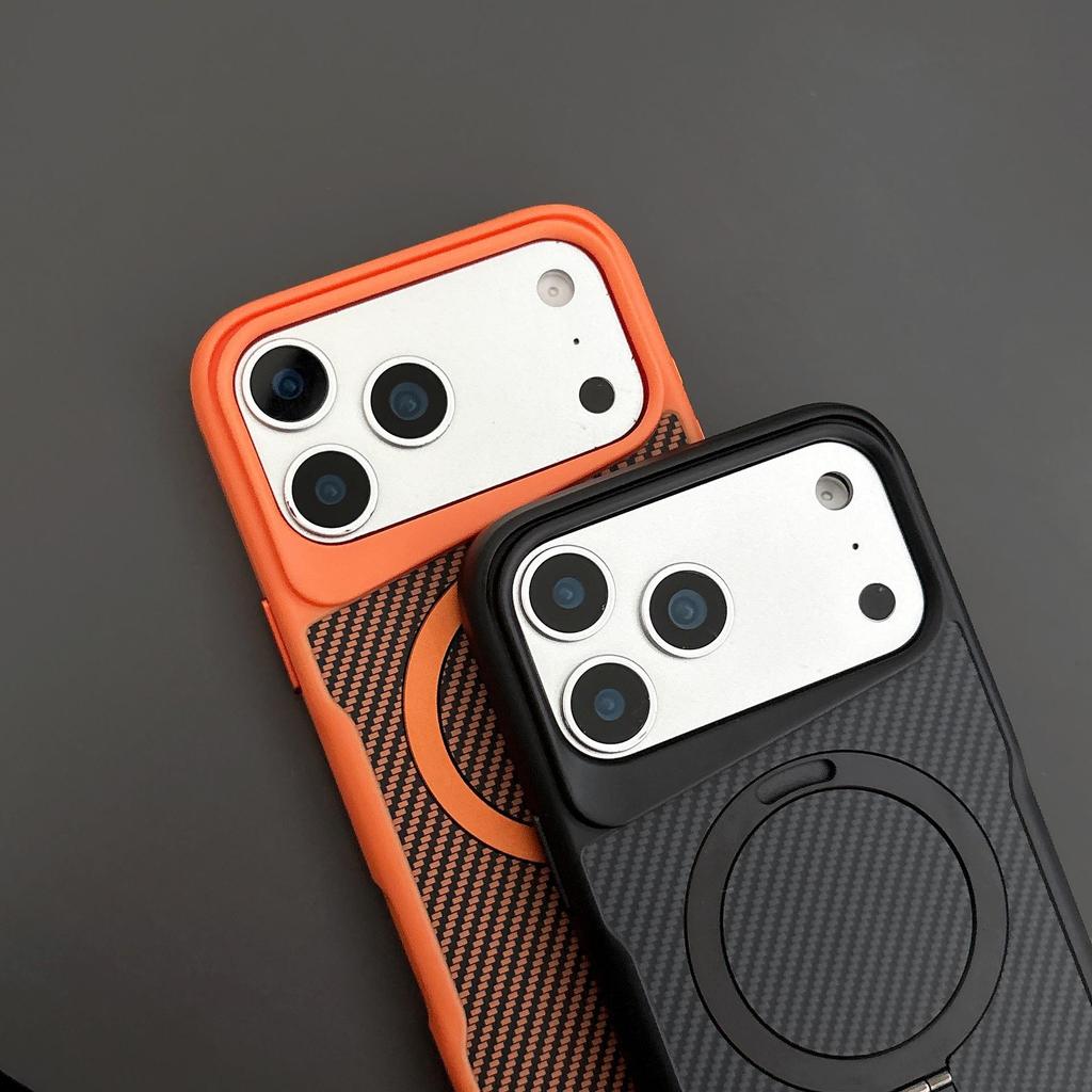 Armor Slim Magnetic Stand Case for iPhone 17 Pro Max - Full Coverage Drop Protection