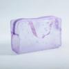 1 Pc PVC Transparent Cosmetic Bag Clear Makeup Bag for Women Girl Waterproof Zipper Beauty Case Travel Handbag Toiletry Bags