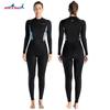 Women's Long Sleeve Lycra Wetsuit - One-Piece Snorkeling & Surfing Suit, Quick-Drying and Jellyfish Protective