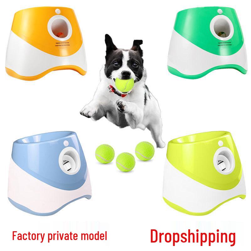 New Pet Ball Launcher: Outdoor Elastic Tennis Ball Thrower for Dogs