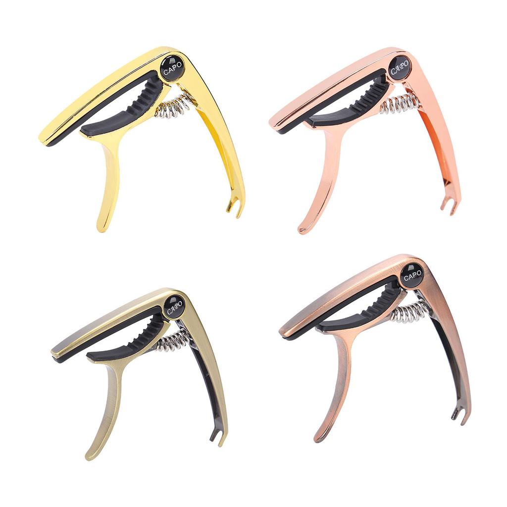 Acoustic And Electric Guitar Capo Tuning Accessories Replacement Parts Zinc Alloy Detachable