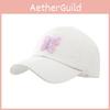 Schmetterling Rosa Kinder Baseballkappe Mit Sonnenschutz Und Atmungsaktivem Polyester Für Den Sommerlichen Außenbereich