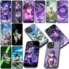Baal Raiden Shogun Genshins Impacts Venti Phone Case for Apple iPhone 16 17 Air 14 15 Pro Max Plus 16+ 16E 14+ ProMax Soft Cover