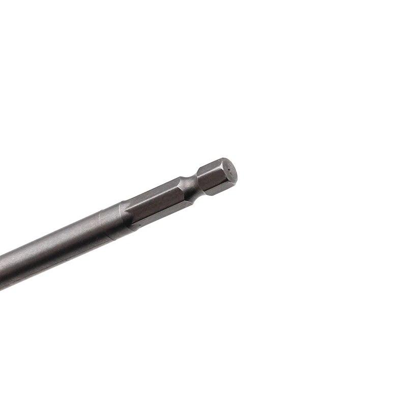 3pc 150mm Adapter Electric Screw 1/2 Driver Square Head 3/8 Hexagonal 1/4 Extended Adapter Tool Accessory Set