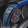 Blue Carbon Fiber Central Control Dashboard Trim Sticker For Corvette C6 2005-13