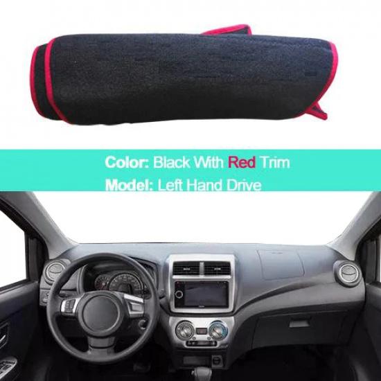 2 Layer Car Dashboard Cover Dash Mat Carpet For Toyota Wigo Agya 2018   LHD RHD Rug Sunshade Dash Board Cover Auto Sun