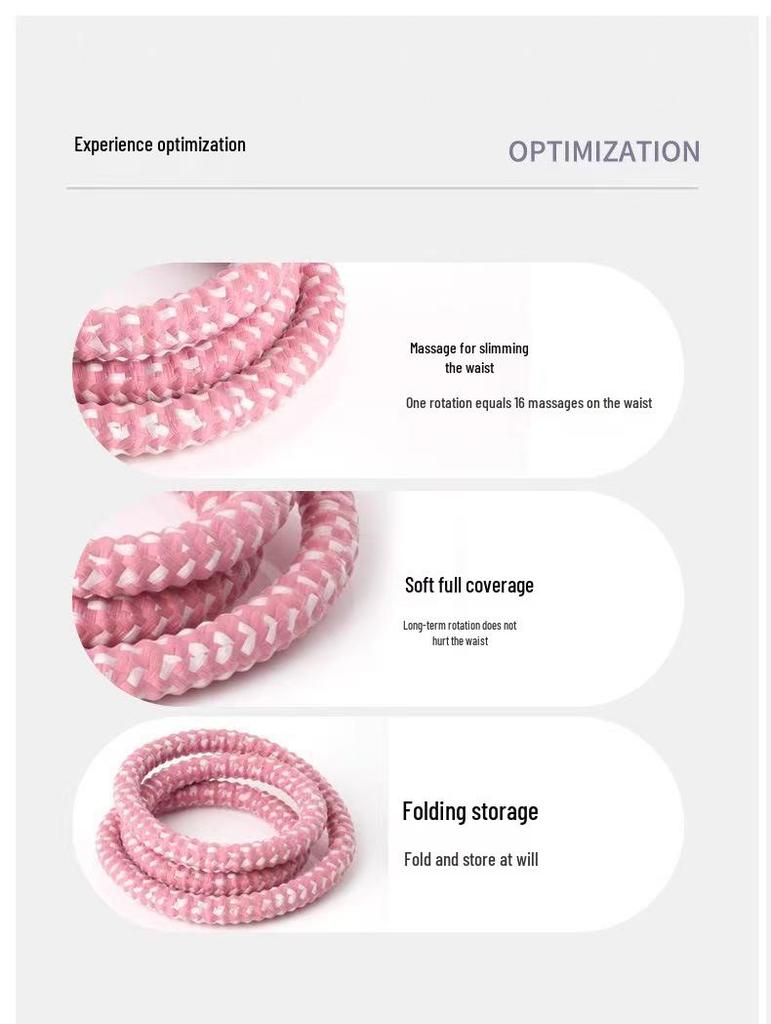 Soft Spring Hula Hoop for Waist-Friendly Weight Loss and Slimmer Belly - Women's Fitness Special