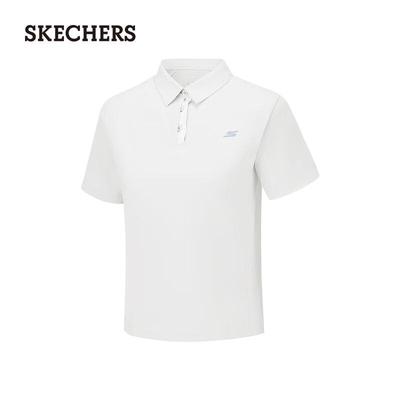 Women's Comfortable Knit Short-Sleeve Polo Shirt P226W009