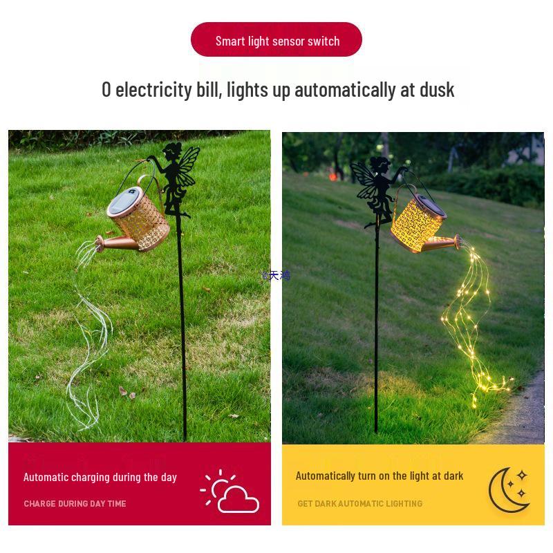 Solar Waterproof Decorative Outdoor Garden Light – Hanging Lawn and Landscape Atmosphere Light