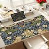 XXL Muismat 900x400 William Morris Computer Tafel Gaming PC Setup Accessoires Gamer Bureau Mat Muispad Anime Grote Mats Kantoor