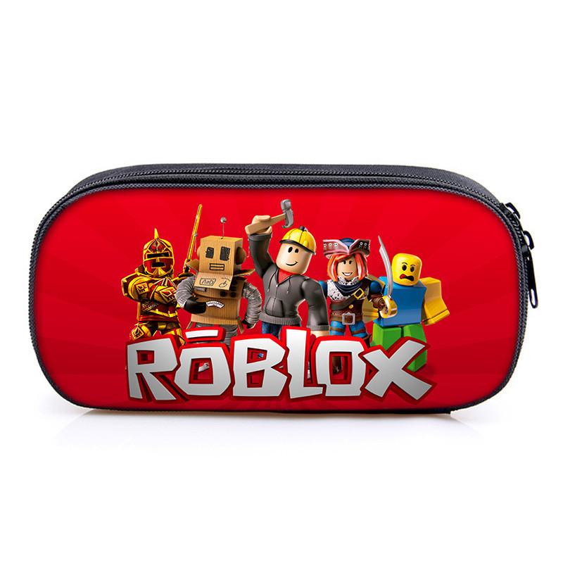 Colorful Roblox Pencil Case For Kids And Students With Multiple Compartments