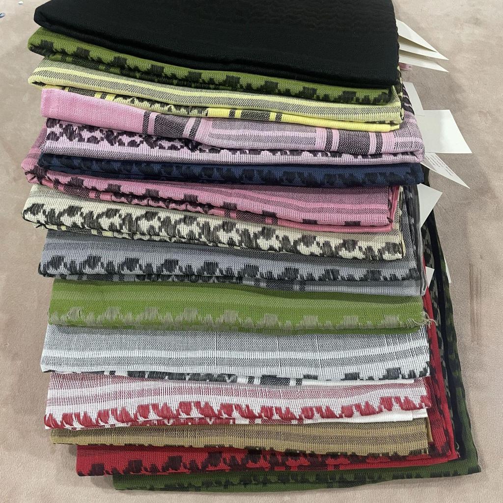 Cotton Camouflage Arab Headscarf & Outdoor Shawl Face Mask - Men's Jacquard Square Scarf