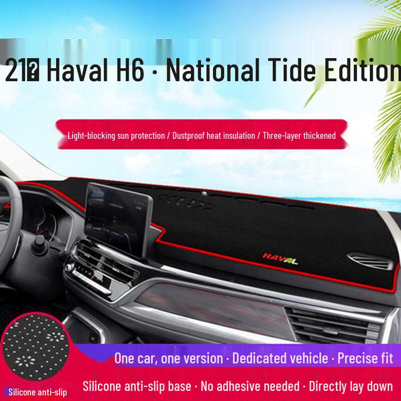 Haval Shenshou Dashboard Anti-glare Sunshade Pad (22-25) - Heat Insulating Console Cover