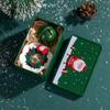 Christmas wool crocheted pendant creative wool Christmas wreath exquisite pendant decorative bag Christmas decorations