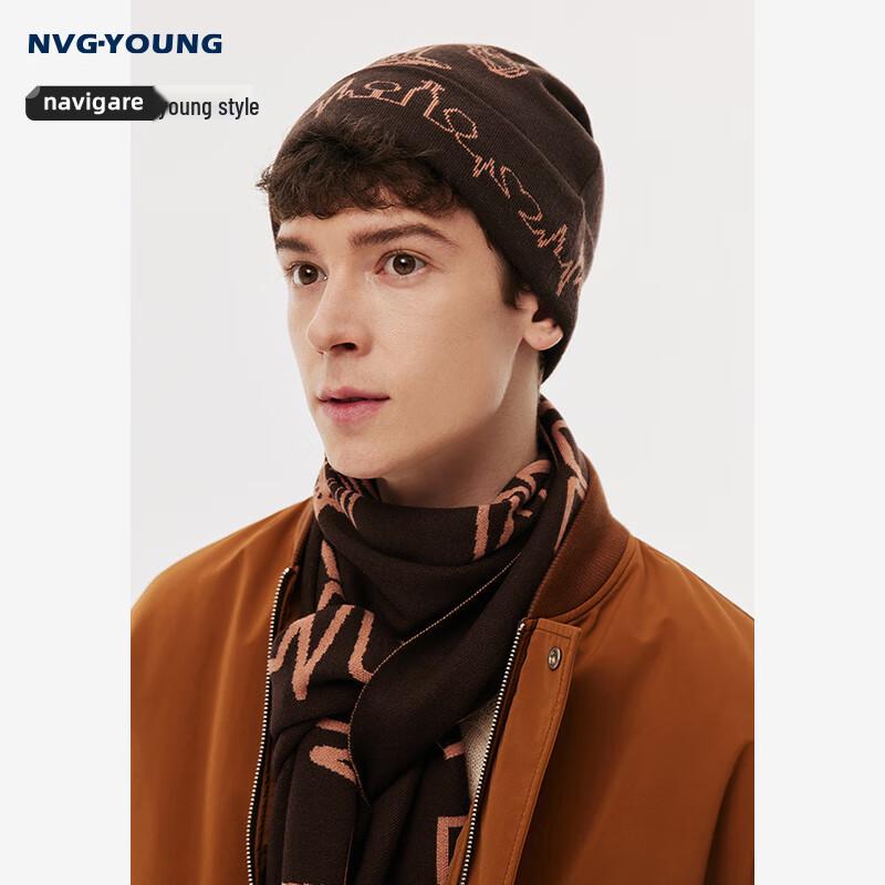 Navicare Men s Fashion Letter Knit Beanie 50