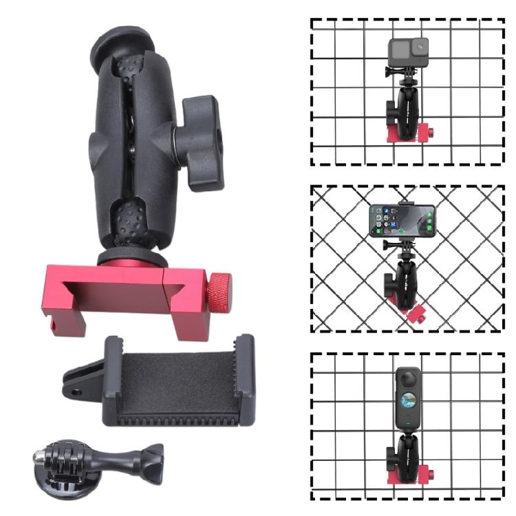 Tennis Practice Smartphones Mount Base Aluminum Alloy Holder Bracket Fit Various Phones for Better Skill Development