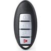 Keyless Entry Remote Key Fob Replacement for Infiniti Q50 2014 2015 2016 FCC ID:KR5S180144203 P/N:285E3-4HD0C 4A Chip 4 Buttons
