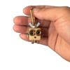 New Robot Pendant Gold Color Robot Keychain Aesthetic Choker Pendant  Home