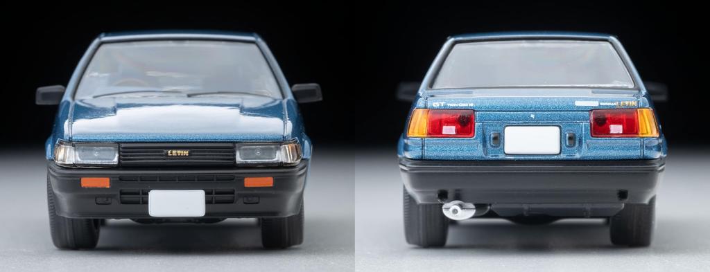 Tomytec Tomica Limited Vintage Neo 164 Scale LV-N284d Toyota Corolla Levin 2-Door GT Blue 1983 Model (Finished Model) 334842