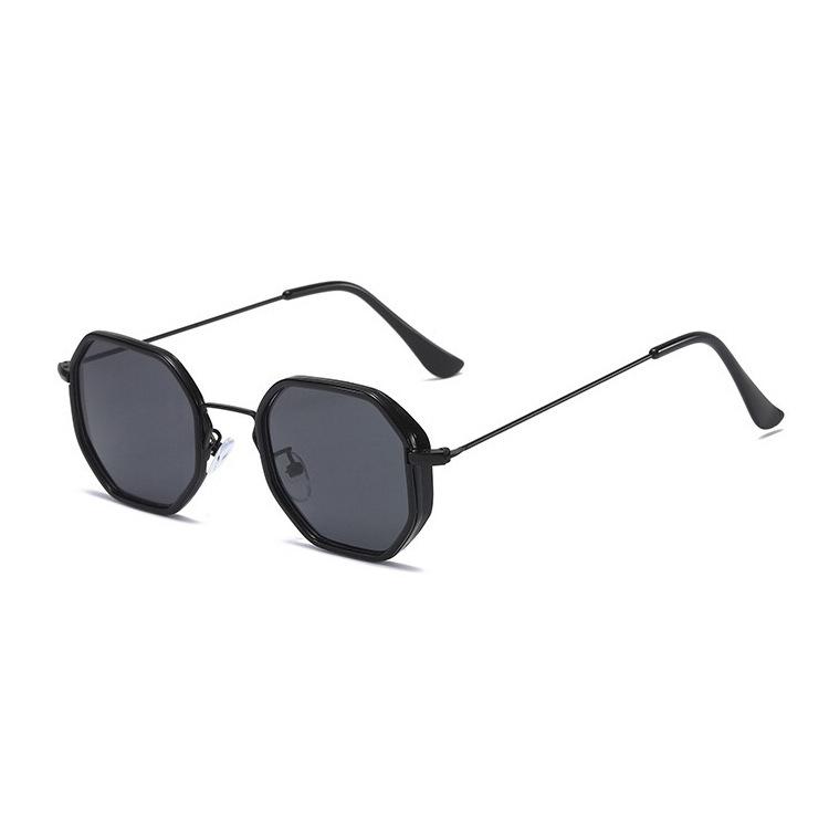 Geometric Polygon Metal Sunglasses for Men - Casual Retro Classic Elegant Simplistic Fashion Eyewear Outdoor Fishing,Vacation, & Driving