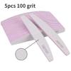 Nail File 100 To 240 Professional Tools Emery for Manicure Lime 240 Sandpaper Gel Polishing Files for Nails Buffers Set Polisher
