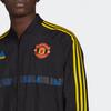 Adidas Manchester United Football Sports Stand Collar Zip Jacket Men Outerwear Black GR3871