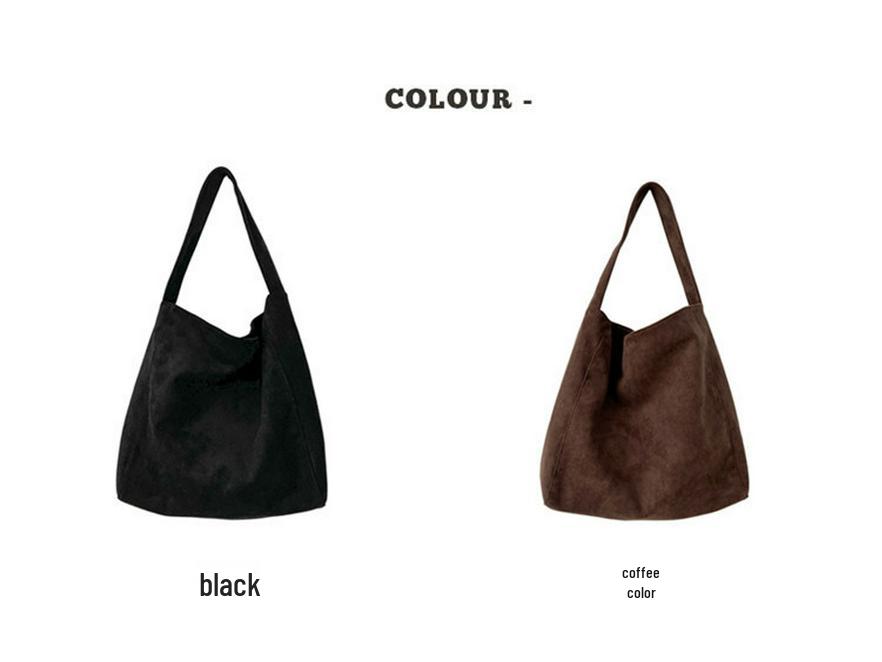 2025 Trendige Damen Einfarbig Umhänge Schulter Tragetasche